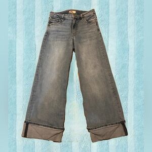 Kut from the Kloth Light Blue Wide Leg Jeans